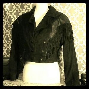 Vintage leather jacket